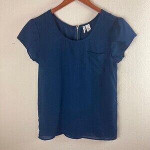 Japna Dark Blue Womens Top Women's Med